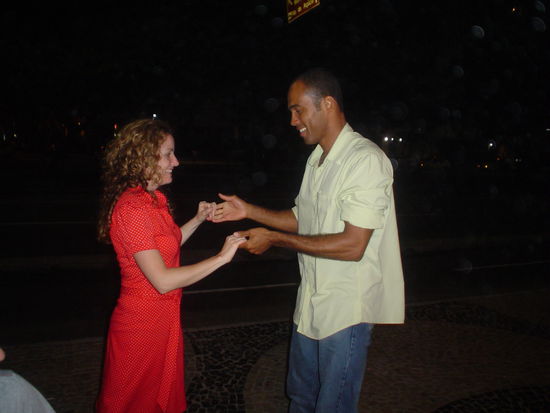 Wellington showing Curly how its done