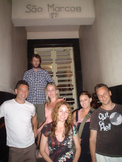 eveyone outside our apartment block