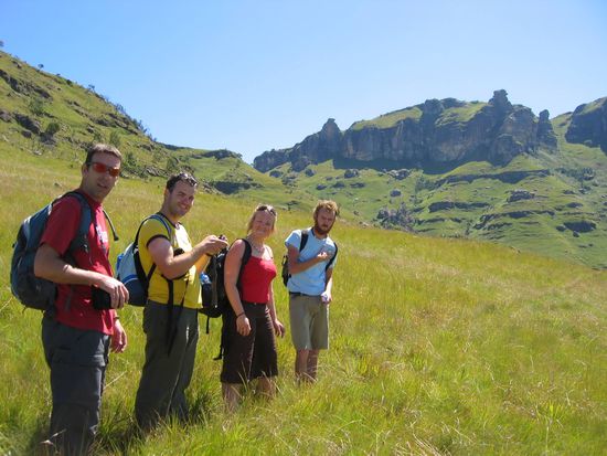 our group of hikers