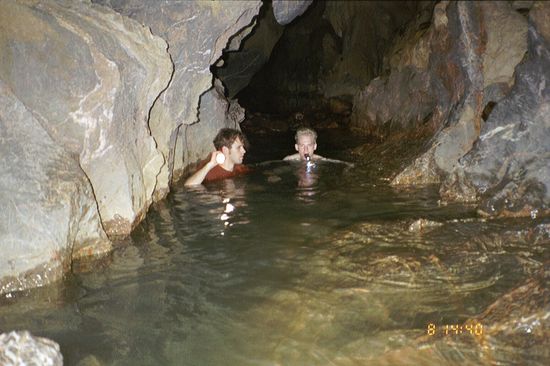 Our INCREDIBLE dangerous cave transition.