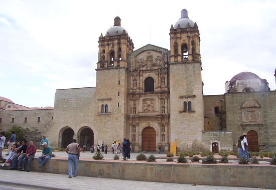 ...Museo Regional de Oaxaca used to be a monastery. Now it is a treasure house for artifacts from Monte Alban...