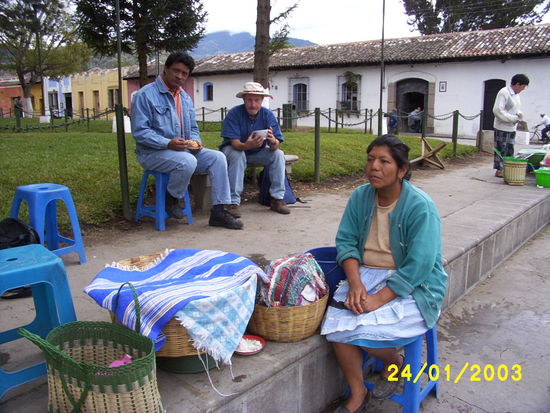 ..."you should improve your Spanish, the language school is around the corner"...