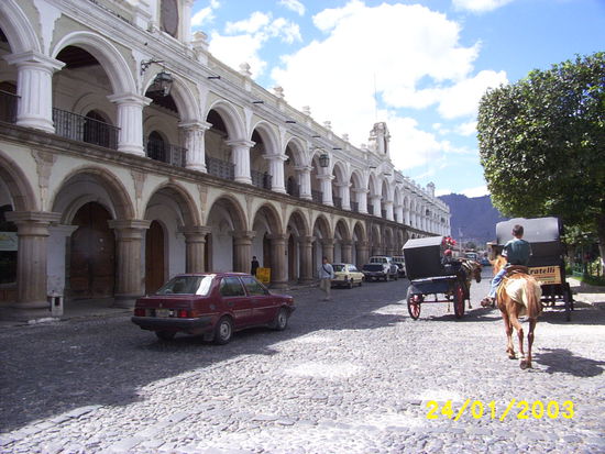 ...Palacio de los Capitanes. UNESCO declared Antigua a World Heritage Site