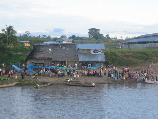At every stop, we were greeted by the entire village.