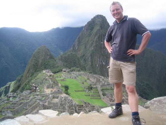 Back on Macchu Picchu with the view from the "Porter´s House".