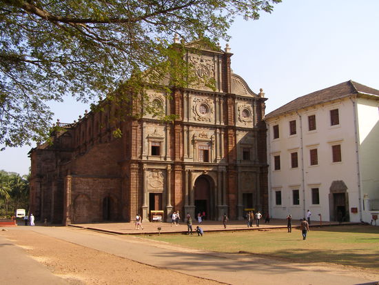 Basilica of Bom Jesus in Old Goa