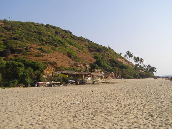 Northern part of Arambol Beach