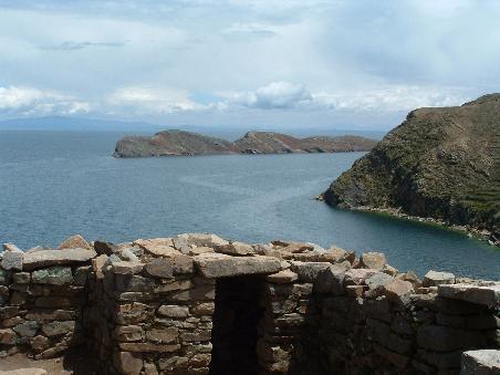 Chincana ruins, North of the Island with the Palacio del Inca or El Laberinto.