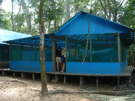 Our 5* lodge. The only thing we really mattered of was the mosquito net
