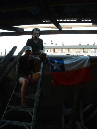 This is where we are: CHILI, right now somewhere on a roof