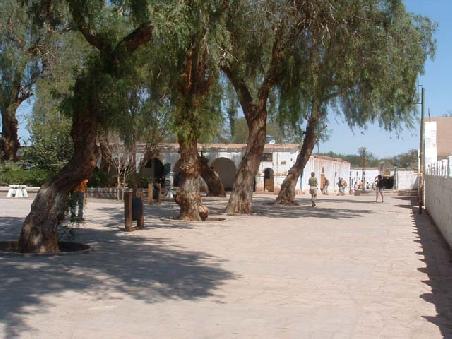 The main plaza