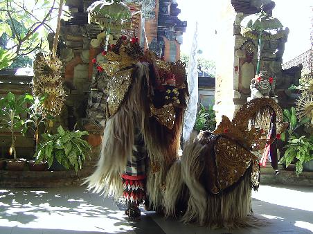 Traditional Religious War Dance- Barong and Kris