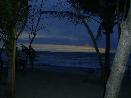 Kuta Beach at Sunset