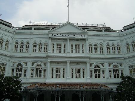 Raffles Hotel- the home of the Singapore Sling.