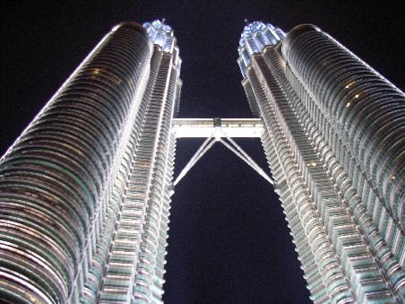 Petrona Towers at Night