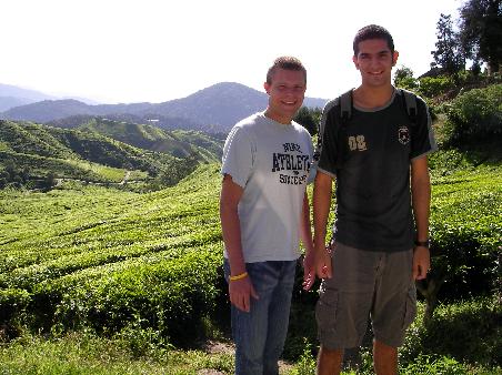 Sol and I in the Cameron Highlands