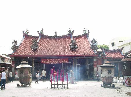 One of Penangs's charming older Temples