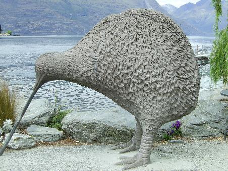 Kiwi Statue, Queenstown