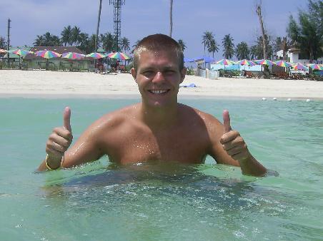 Swimming in the crystal clear water was simply fantastic!