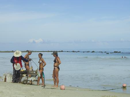 Beach Sweetcorn Seller- Awesome!