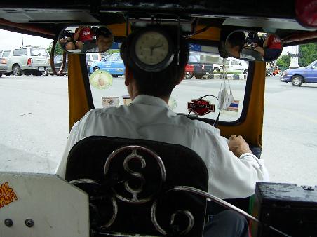 Tuk Tuk Driving was a Scary Affair, weaving in and out of traffic at speed!