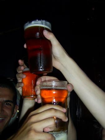Tooheys Beer was flowing well!