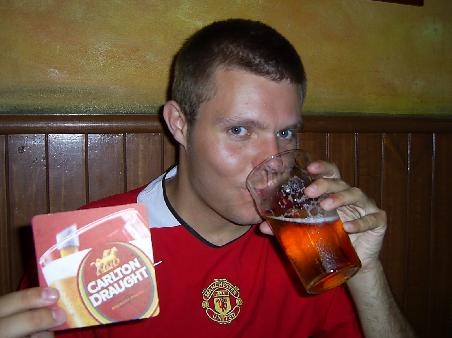 A pint of Carlton.. prrrfect!