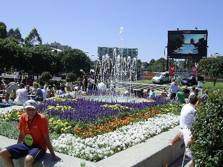 The wonderful Australian Open Garden Square