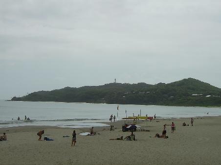 Byron Bay Beach and Lighthouse.