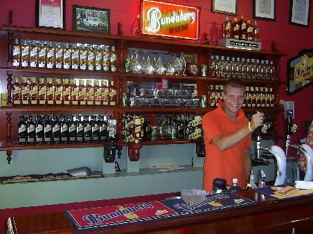 I could not wait to get behind the bar again!