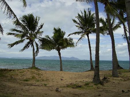 Magnetic Island, looking out over Townsville, Mainland Australia.