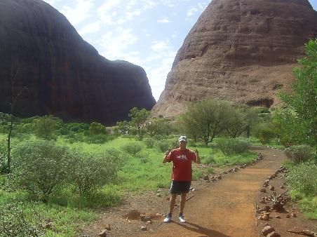 Exploring the Valley of the Winds Walk at the Olgas Rock Formations