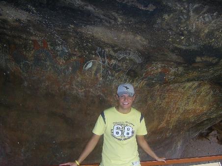 Aboriginal Art enscribed into the Walls of Ayres Rock