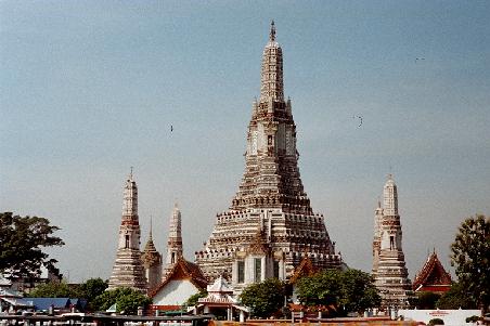 Wat Arun from the river ferry