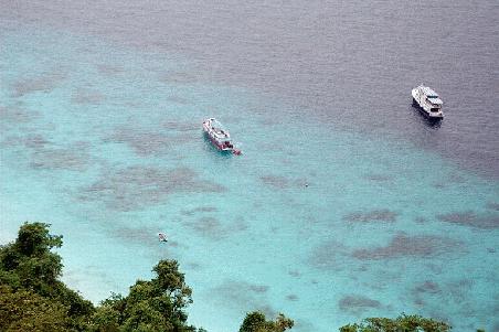 Veiw from the top of Similan Island No.8