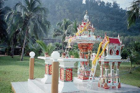 Private temple at Phu Khao Lak Resort