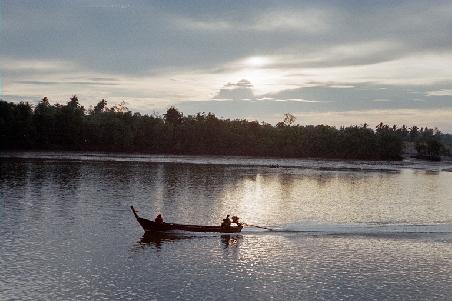 Early morning on Krabi river