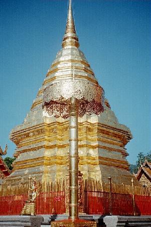 Golden Chedi at Doi Sutep