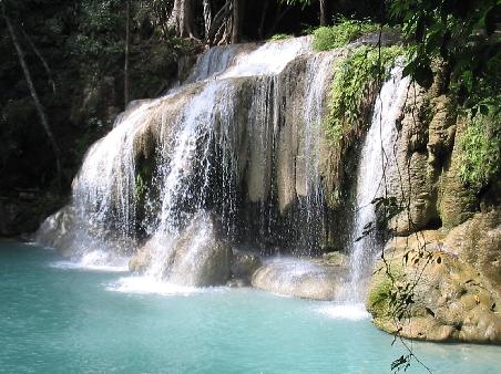 Erawan Falls - 2nd step