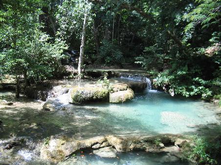 Erawan Falls - On the way to the 6th Step