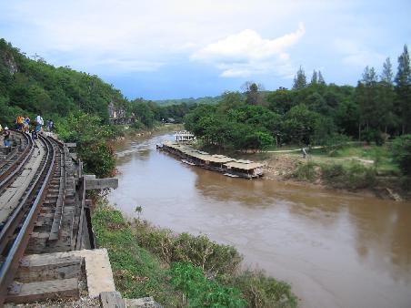 View from Krasae Railway Station