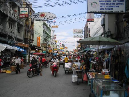 The famous Khao San Road, Bangkok