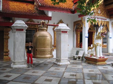 A large bell at Doi Sutep