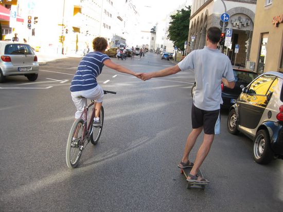 My beloved cousin 
(like a sister to me) and her boyfriend