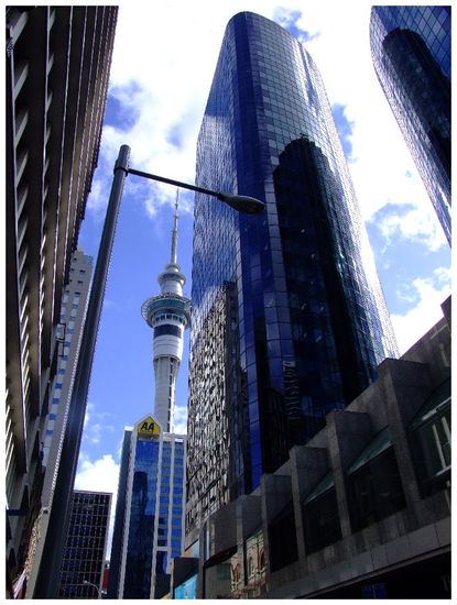 giving an impression how high these buildings are 