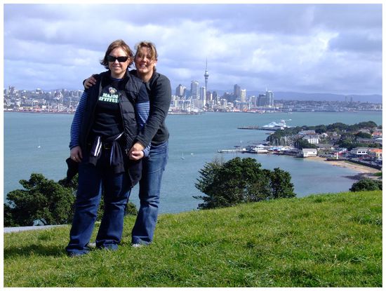 Andy and me ... and the wind ...