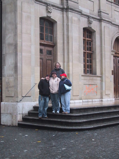 Jason Howlette (back), Lee Singleton, Me, and Laura Kilgore