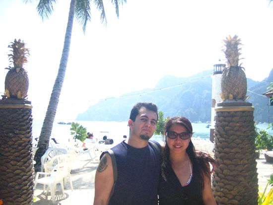 H and I at Phi Phi Don