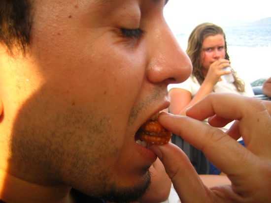 We were addicted to these cookies with the peach filling