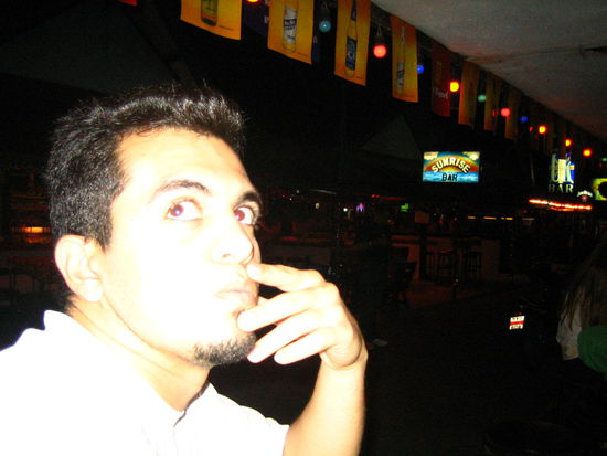 A 'bummed' H, pun intended
H: Yeah, you try to eat chicken ass and look happy.